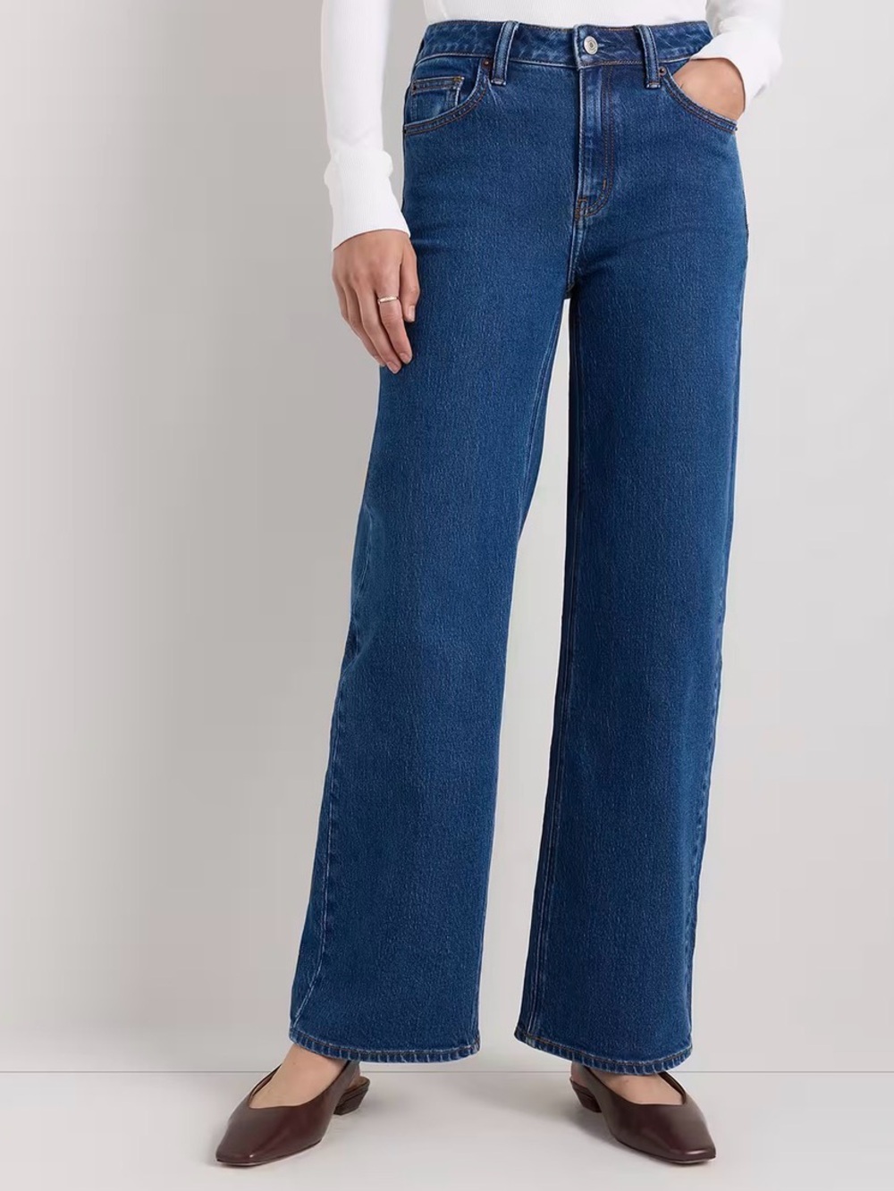 Bella Stretch Relaxed Straight Jeans